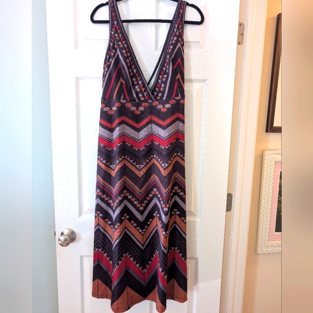 Bloomchic Bandana Boho Print Sleeveless Dress Size 14/16
